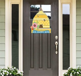 Happy Hive Door Décor | Door Hangers | Door Décor | Door Art