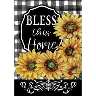 Home Sweet Sunflowers Flag | Inspirational, Floral, Summer, Flags