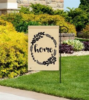 Rustic Home Garden Flag | Inspirational, Decorative, Garden, Flags