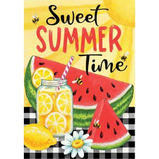 Sweet Summertime Flag | Inspirational, Summer, Decorative, Flags