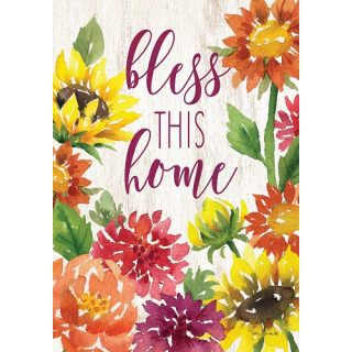 Bless This Home Flag | Fall, Inspirational, Decorative, Lawn, Flags