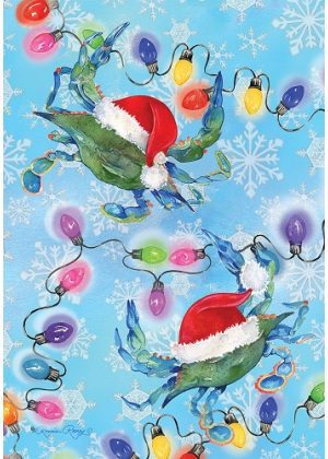 Christmas Crabs Flag | Christmas, Decorative, Lawn, Cool, Flags