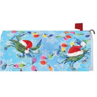 Christmas Crabs Mailbox Cover | Christmas, Mailbox Covers