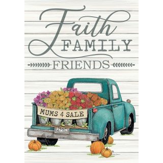 Fall Truck Flag | Fall, Farmhouse, Decorative, Inspirational, Flags