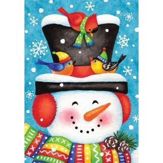 Jolly Snowman Flag | Christmas, Snowman, Decorative, Flags
