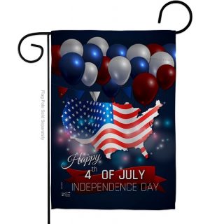 July 4th Independence Day Garden Flag | Patriotic, 4th of July, Flag