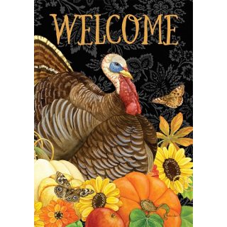 Welcome Turkey Flag | Thanksgiving, Welcome, Decorative, Flags