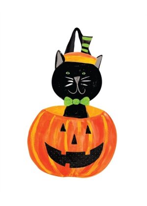 Boo Kitty Door Décor | Door Hangers | Door Décor | Door Art