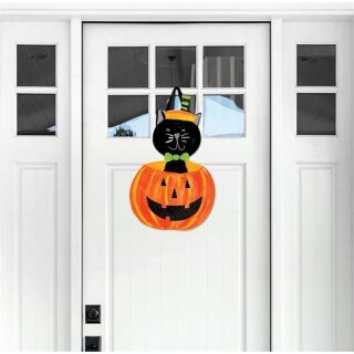 Boo Kitty Door Décor | Door Hangers | Door Décor | Door Art