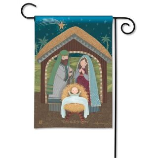 Away in a Manger Garden Flag | Christmas, Yard, Garden, Flags