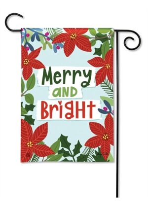 Bright Poinsettias Garden Flag | Christmas, Yard, Garden Flags