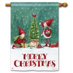 Christmas Elves House Flag | Christmas, Outdoor, House, Flags