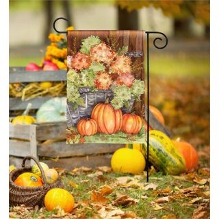 Fall Hydrangeas Garden Flag | Fall, Decorative, Yard, Garden, Flag