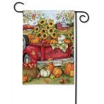 Harvest Farm Truck Garden Flag | Fall, Decorative, Garden, Flags