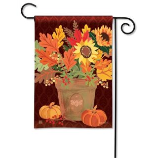 Harvest Terra Cotta Garden Flag | Fall, Decorative, Garden, Flags