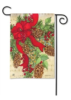 Holiday Swag Garden Flag | Christmas, Winter, Garden, Flags