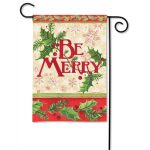 Merry Hollydays Garden Flag | Christmas, Yard, Garden Flags