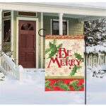 Merry Hollydays Garden Flag | Christmas, Yard, Garden Flags