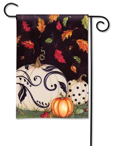 Painted Pumpkins Garden Flag | Fall Flag | Garden Flag | Yard Flag