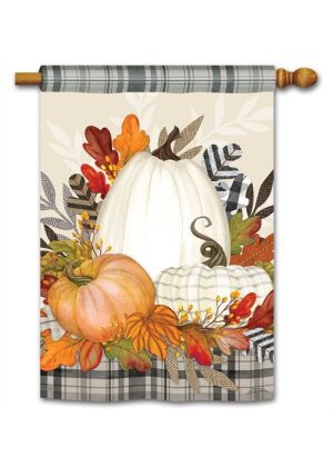 Pumpkin Season House Flag | Fall, Outdoor, Yard, House, Flags
