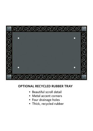 Recycle Rubber Tray Info | MatMates | Decorative Doormats | Doormats
