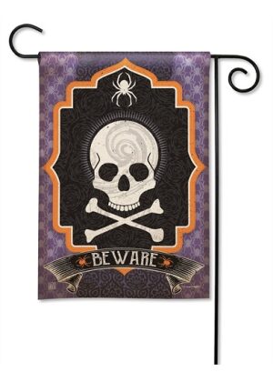 Skeleton Beware Garden Flag | Halloween, Yard, Garden, Flags