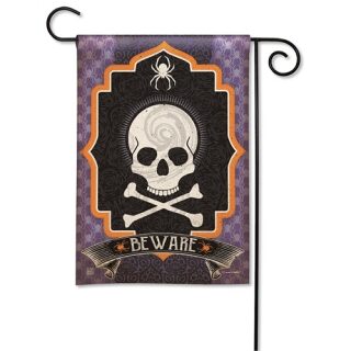 Skeleton Beware Garden Flag | Halloween, Yard, Garden, Flags
