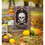 Skeleton Beware Garden Flag | Halloween, Yard, Garden, Flags