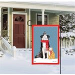 Snow Day Pets Garden Flag | Winter, Animal, Yard, Garden, Flags