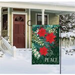 Winter Garden Garden Flag | Winter, Floral, Yard, Garden, Fla