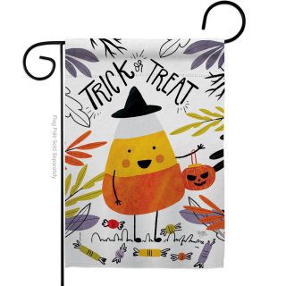 Candy Corn Garden Flag | Halloween, Two Sided, Garden, Flags