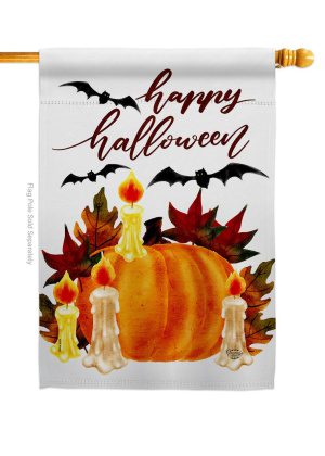 Halloween Candlestick House Flag | Halloween, Yard, House, Flags