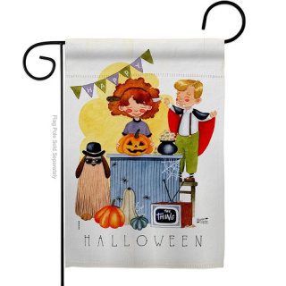 Joyful Halloween Garden Flag | Halloween, Cool, Garden, Flags