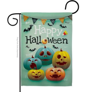 Pumpkin Patch Boo Garden Flag | Halloween, Cool, Garden Flags