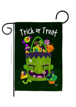 Sweet Monster Treat Garden Flag | Halloween, Cool, Garden Flags