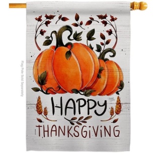 Thankful Blessed House Flag | Thanksgiving, Yard, House Flags