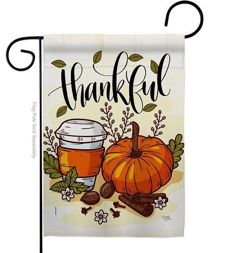 Thankful Garden Flag | Fall, Thanksgiving, Cool, Garden, Flags