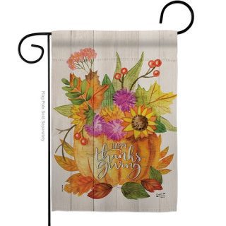 Thanksgiving Bouquet Garden Flag | Thanksgiving, Garden, Flags