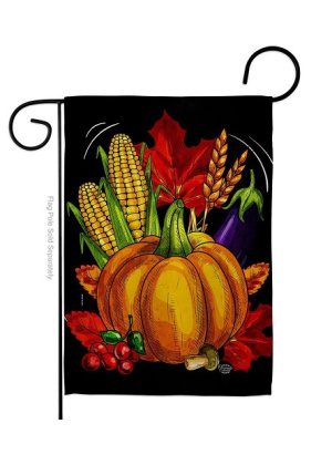 Traditional Thanksgiving Garden Flag | Fall, Thanksgiving, Flags