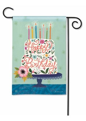 Birthday Cake Garden Flag | Birthday, Celebration, Garden, Flags