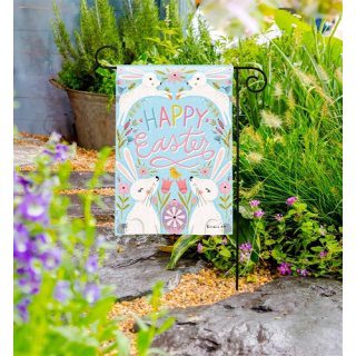 Easter Bunnies Garden Flag | Easter, Decorative, Garden, Flags