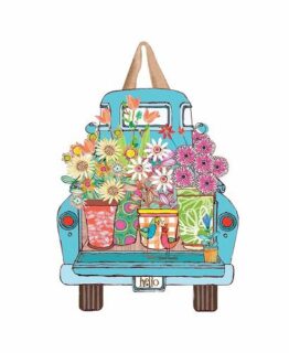 Flower Truck Door Décor | Door Hangers | Door Décor | Door Art