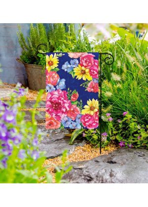 Garden Party Garden Flag | Floral, Decorative, Yard, Garden, Flags