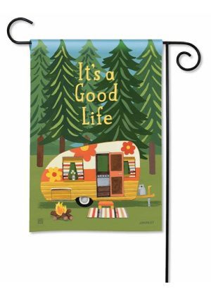 Good Life Garden Flag | Inspirational, Summer, Garden, Flags