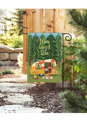 Good Life Garden Flag | Inspirational, Summer, Garden, Flags