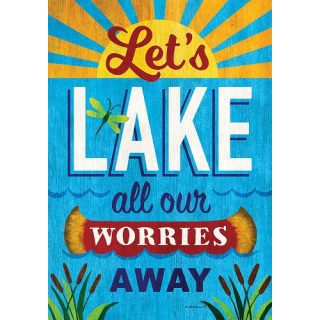 Lake Time Flag | Inspirational, Beach, Summer, Decorative, Flags