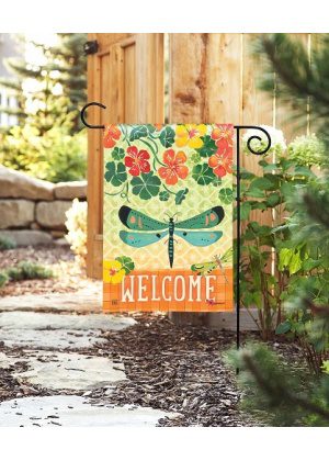 Lawn Party Garden Flag | Spring, Welcome, Floral, Garden, Flags