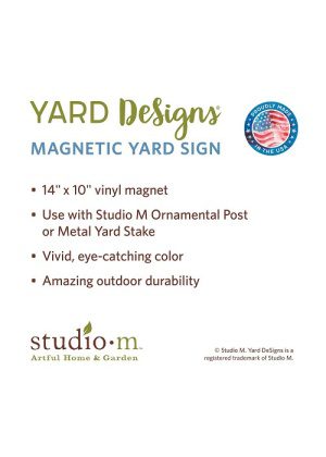 Magnetic Yard Sign | Yard Signs | Address Plaques
