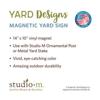 Magnetic Yard Sign | Yard Signs | Address Plaques