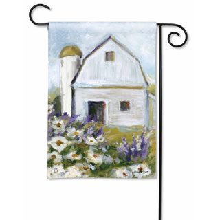 Meadow Brook Barn Garden Flag | Spring, Floral, Garden, Flags